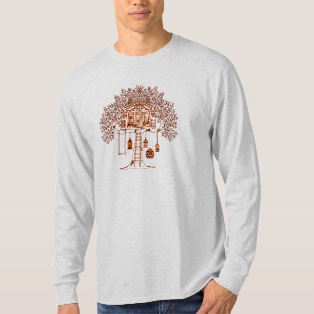 T-shirt Cabane dans un arbre (Devant)