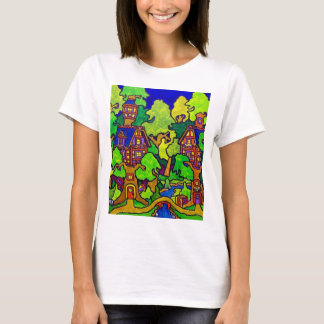 T-shirt Cabane dans un arbre de magie d'enfants