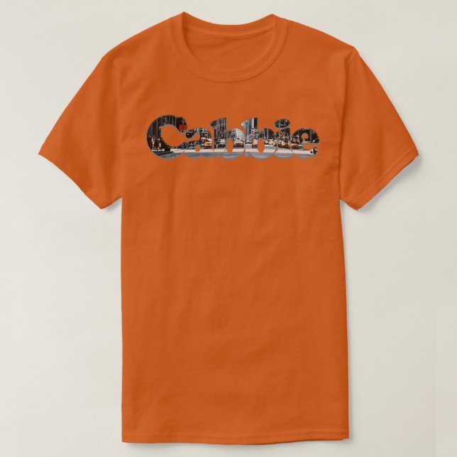 T-shirt Cabbie (Design devant)