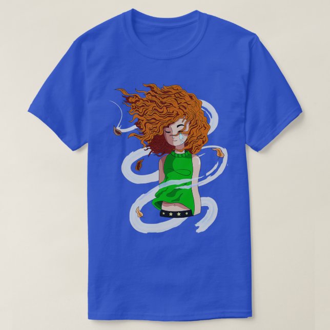 T-shirt Cabelos ao vento (Design devant)