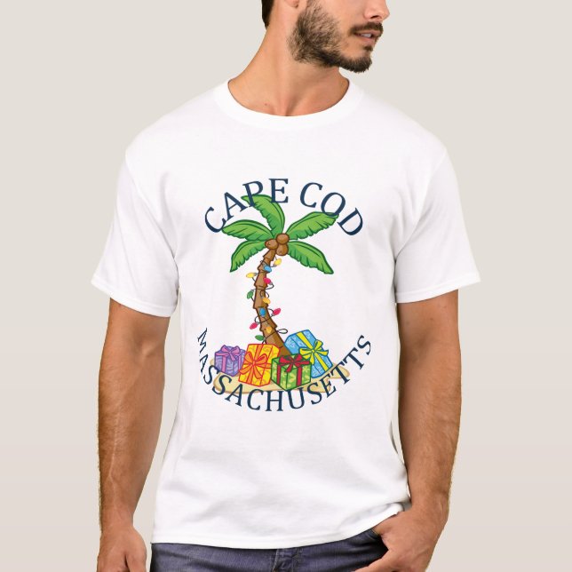 T-shirt Cabillaud d'été - massachusetts (Devant)