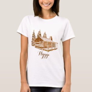 T-shirt Cabine de journal cosy - Hyg ou votre propre texte