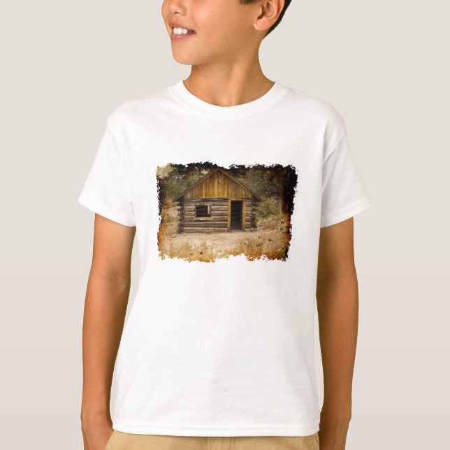 T-shirt Cabine de montagne (Devant)