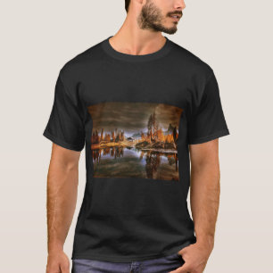 T-shirt Cabine par Dolomites Lake Tee