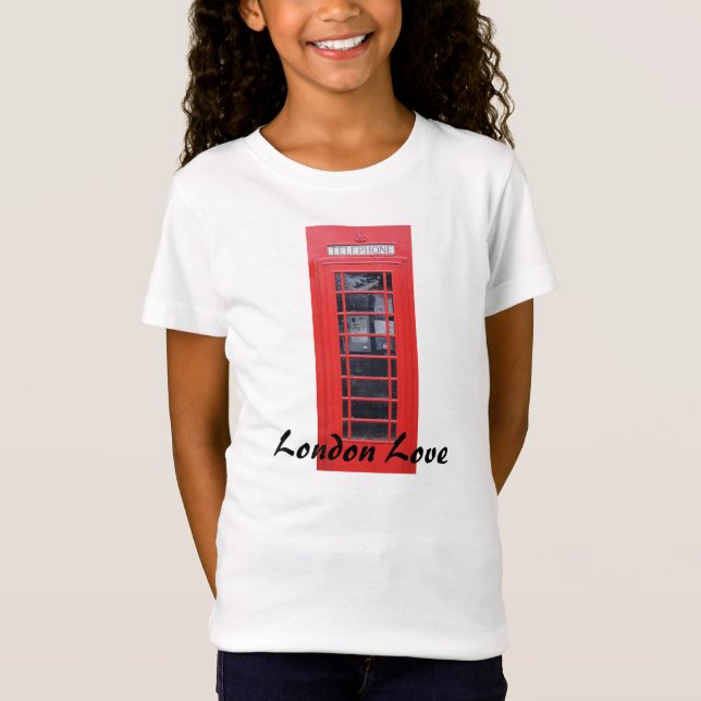 T-Shirt Cabine téléphonique rouge de Londres (Devant)