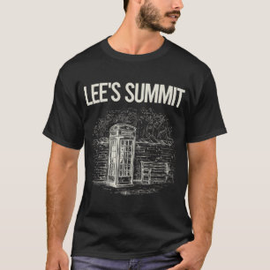 T-shirt Cabine téléphonique vintage Lee's Summit