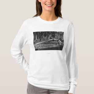 T-shirt Cabines de station de vacances de Tahkenitch de