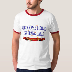 T-shirt Câble à la maison bienvenu d'USS Frank