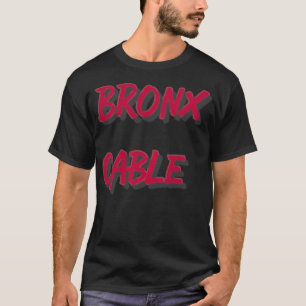 T-shirt Câble Bronx rouge 