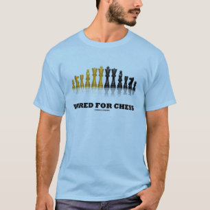 T-shirt Câble Pour Les Échecs (Humour Du Joueur D'Échec
