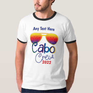T-shirt Cabo Crew Vacances Famille Lune de miel Groupe T