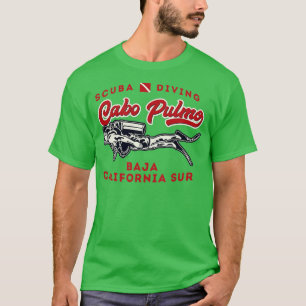T-shirt Cabo Pulmo Baja California Scuba Diver