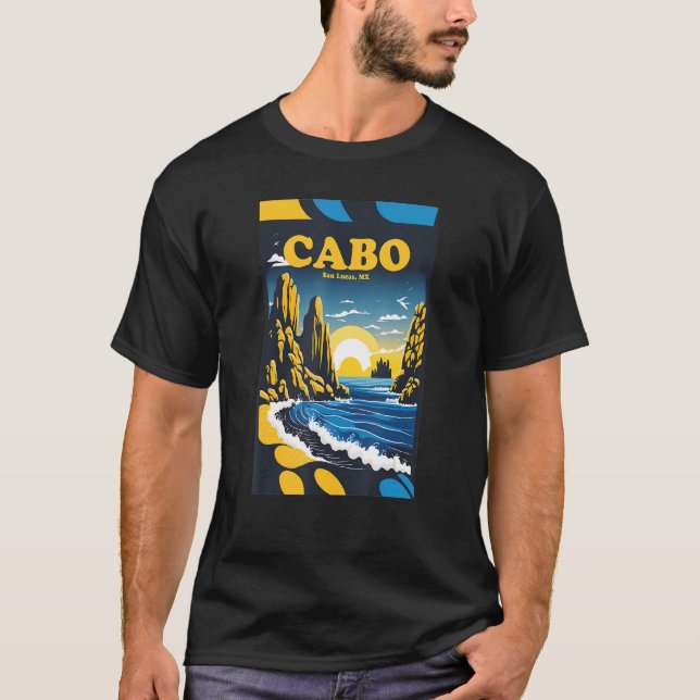T-shirt Cabo San Lucas Basse Californie Mexique Souvenir (Devant)