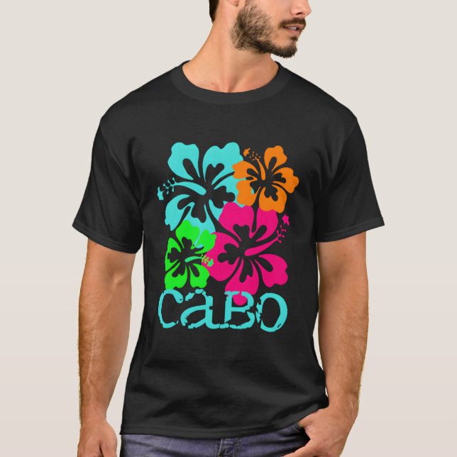 T-shirt Cabo San Lucas Beach Tropical (Devant)