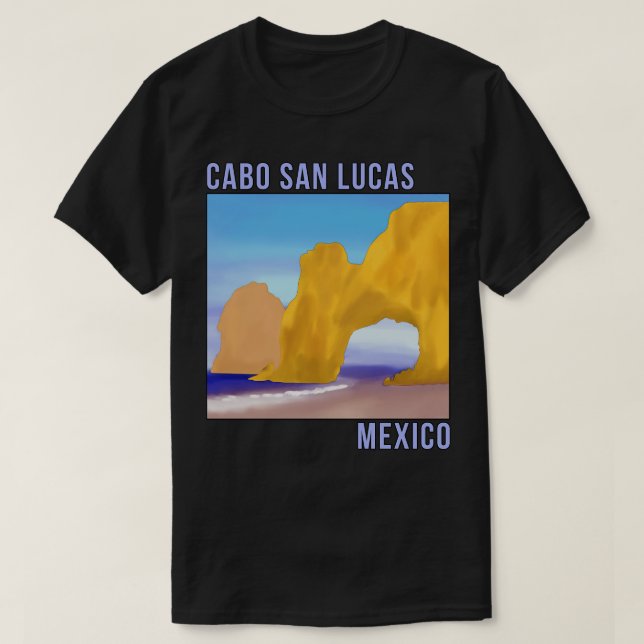 T-shirt Cabo San Lucas Mexique (Design devant)