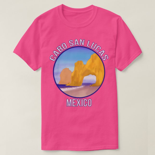 T-shirt Cabo San Lucas Mexique 1 (Design devant)