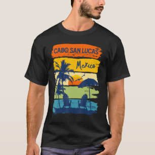 T-shirt Cabo San Lucas Mexique 2022 Famille Couples Vacanc