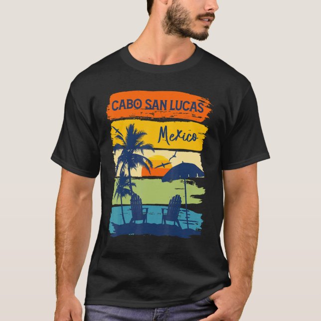 T-shirt Cabo San Lucas Mexique 2022 Famille Couples Vacanc (Devant)