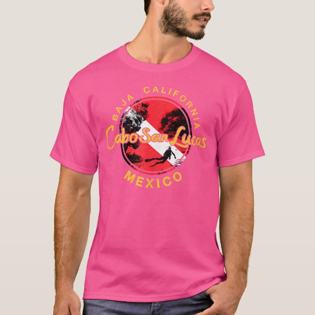 T-shirt Cabo San Lucas Plongée Mexique Plongée (Devant)