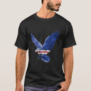 T-shirt Cabo Verde Racines Cap-Verdiennes Drapeau du Cap-V