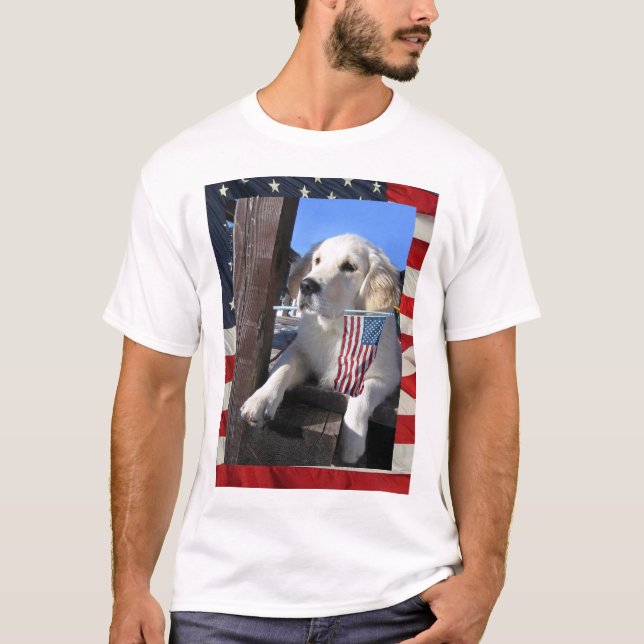 T-shirt Cabot patriotique (Devant)