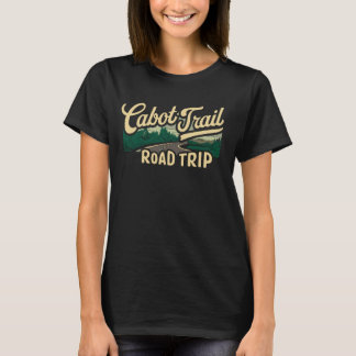 T-shirt Cabot Trail Road Trier Pittoresque Byway Souvenir