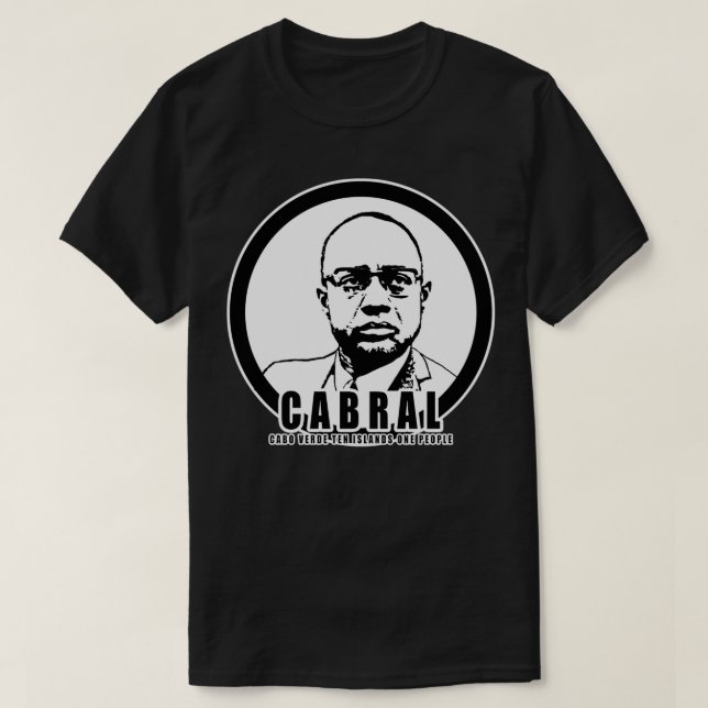 T-shirt Cabral, luisbarreto design (Design devant)