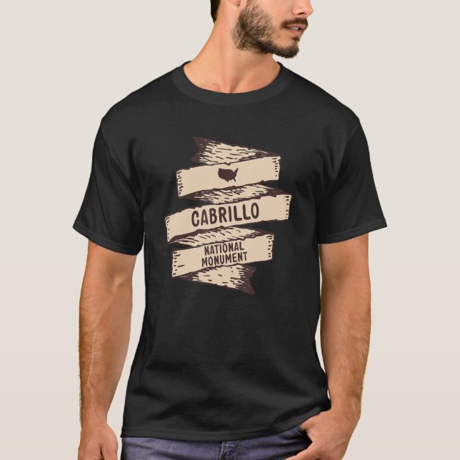 T-shirt Cabrillo National Monument California Vacances Sou (Devant)