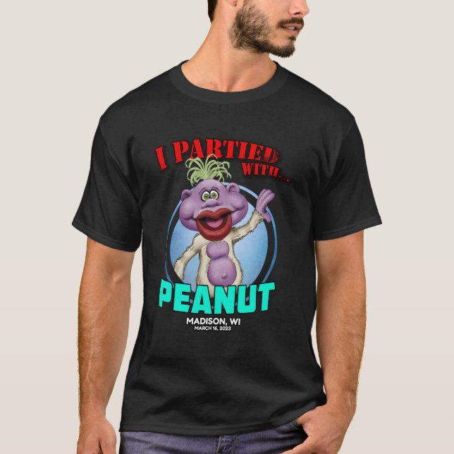 T-shirt Cacahuète Madison Wi 2023 (Devant)