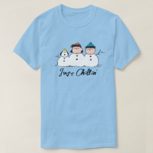 T-shirt cacahuètes   3 Personne Snowman