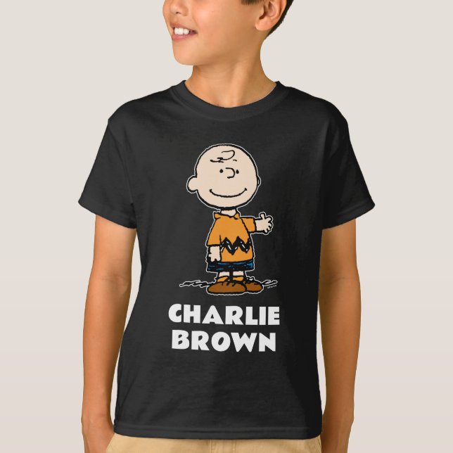 T-shirt cacahuètes | Charlie Brown (Devant)
