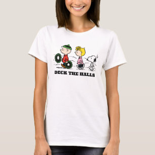 T-shirt cacahuètes Charlie Brown, Sally & Snoopy