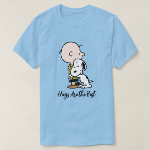 T-shirt cacahuètes   Charlie Brown & Snoopy Hug