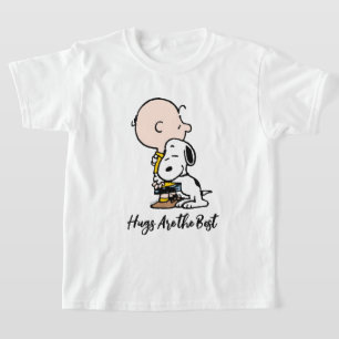 T-shirt cacahuètes Charlie Brown & Snoopy Hug