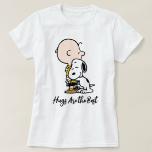 T-shirt cacahuètes   Charlie Brown & Snoopy Hug