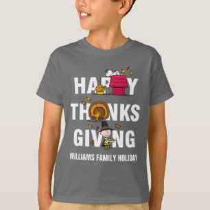 T-shirt cacahuètes   Combo Bon thanksgiving