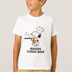 T-shirt cacahuètes Cookies à biscuits Snoopy