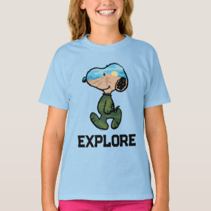 T-shirt cacahuètes Grande neige extérieure