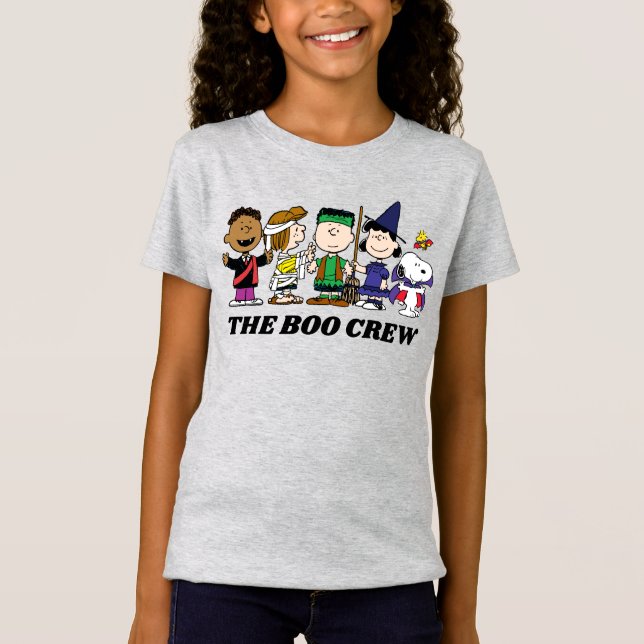 T-Shirt cacahuètes | Halloween L'Équipage Boo (Devant)