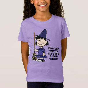 T-Shirt cacahuètes   Halloween Lucy Witch