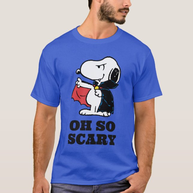 T-shirt cacahuètes | Halloween Snoopy Vampire (Devant)