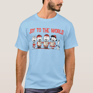 T-shirt cacahuètes Joyeuse Chorale de Noël