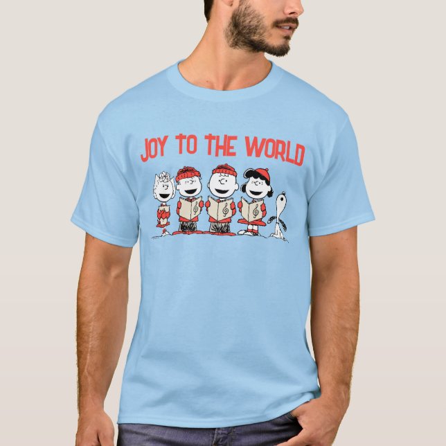 T-shirt cacahuètes | Joyeuse Chorale de Noël (Devant)