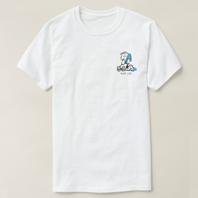 T-shirt cacahuètes | Linus & Snoopy (Design devant)