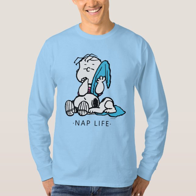 T-shirt cacahuètes | Linus & Snoopy (Devant)