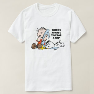 T-shirt cacahuètes   Linus, Snoopy & Woodstock
