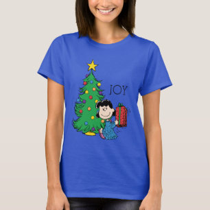 T-shirt cacahuètes   Lucy Christmas Tree