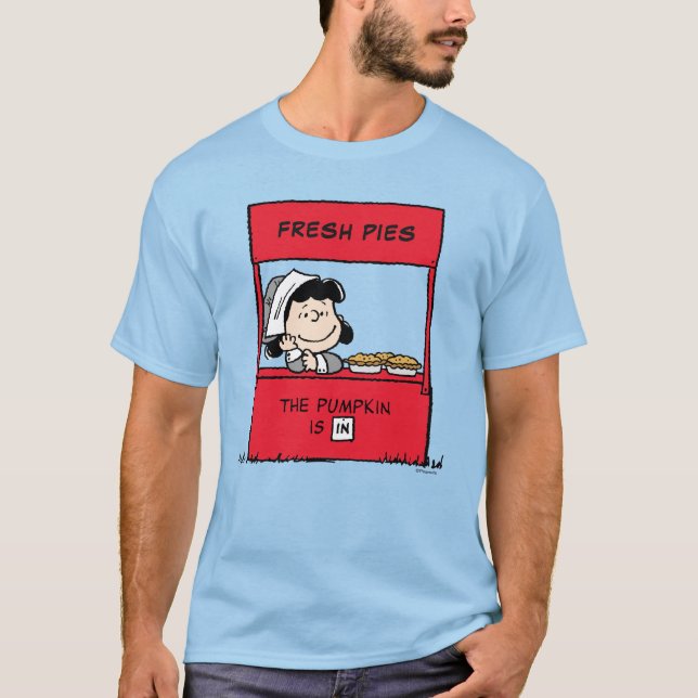 T-shirt cacahuètes | Lucy Pilgrim Pie Stand (Devant)
