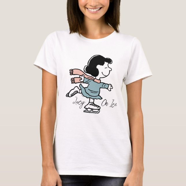 T-shirt cacahuètes | Lucy Sur La Glace (Devant)