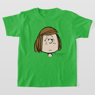 T-shirt cacahuètes   Peppermenthe Patty Face confuse